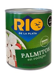 Palmitos en rodajas 800 Grs. Río de la Plata