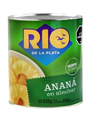 Ananá en almibar 820 Ggs. Río de la Plata