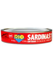 Sardina entera al tomate 425 Grs. Rio de la Plata
