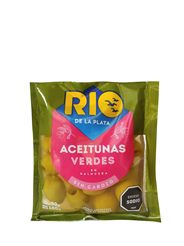 Aceitunas verdes sin carozo 180 Grs. Río de la Plata