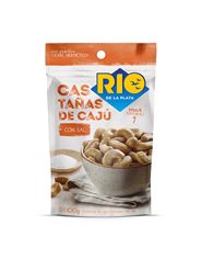 Castañas de cajú con sal 100 Grs. Río de la Plata