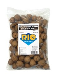Nueces con cascara 1 Kg. Río de la Plata