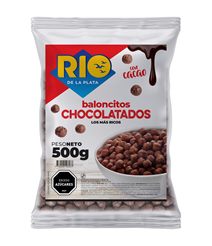 Baloncitos chocolatados 500 Grs. Rio de la Plata