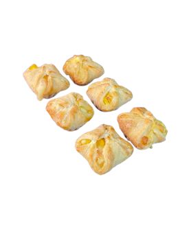 TARTELETAS CALIENTES DE CHOCLO Y JAMON