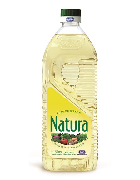 Aceite puro de girasol  Lts. Natura - Soldo